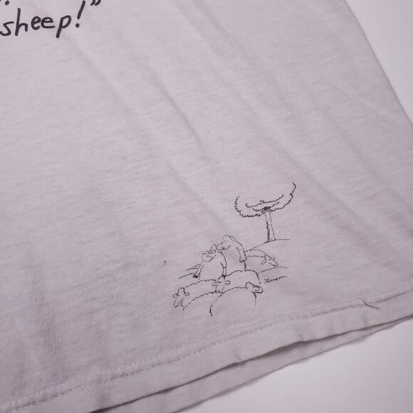 Vntg 80s Gary Larson Sheep graphic tee - Picture 3 of 8